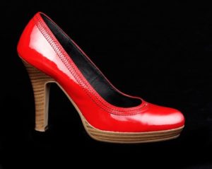 red shose